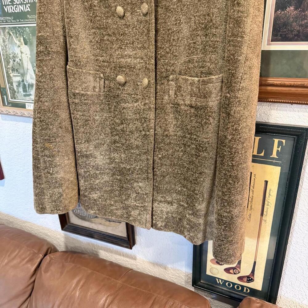 Vintage 70s RARE Union Made Mar Del By Rice Sleeveless Cape Style Jacket Size XL - Picture 4 of 9